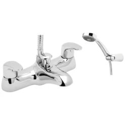 Deva Adore Chrome Bath Mounted Bath Shower Mixer Tap ADORE106