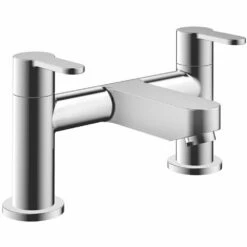 Deva Ethos Chrome Basin & Bath Filler Taps Pack Set 9 Deva Ethos Chrome Basin & Bath Filler Taps Pack Set -TAPS UK Sales deva ethos chrome basin bath filler taps pack set p45452 218268 image
