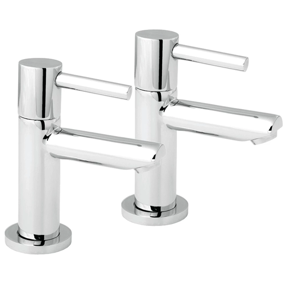 Deva Insignia Chrome Basin & Bath Taps Pack Set 4 Deva Insignia Chrome Basin & Bath Taps Pack Set - Image 2