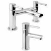 Deva Insignia Chrome Bath & Basin Mixer Taps Pack Set -TAPS UK Sales deva insignia chrome bath basin mixer taps pack set p45454 220256 image