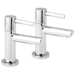 Deva Insignia Chrome Bathroom Basin Taps INS101