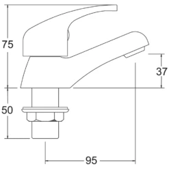 Deva Lace Chrome Bath & Basin Taps Pack Set -TAPS UK Sales deva lace chrome bath basin taps pack set p45457 218294 image