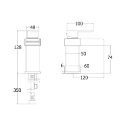 Deva Sparkle Chrome Bath Mixer & Basin Taps Pack Set -TAPS UK Sales deva sparkle chrome bath mixer basin taps pack set p45503 218505 image