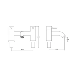 Deva Vision Chrome Deck Bath Mixer Tap VSN208 5 Deva Vision Chrome Deck Bath Mixer Tap VSN208 -TAPS UK Sales deva vision chrome deck bath mixer tap vsn208 p2541 10558 image