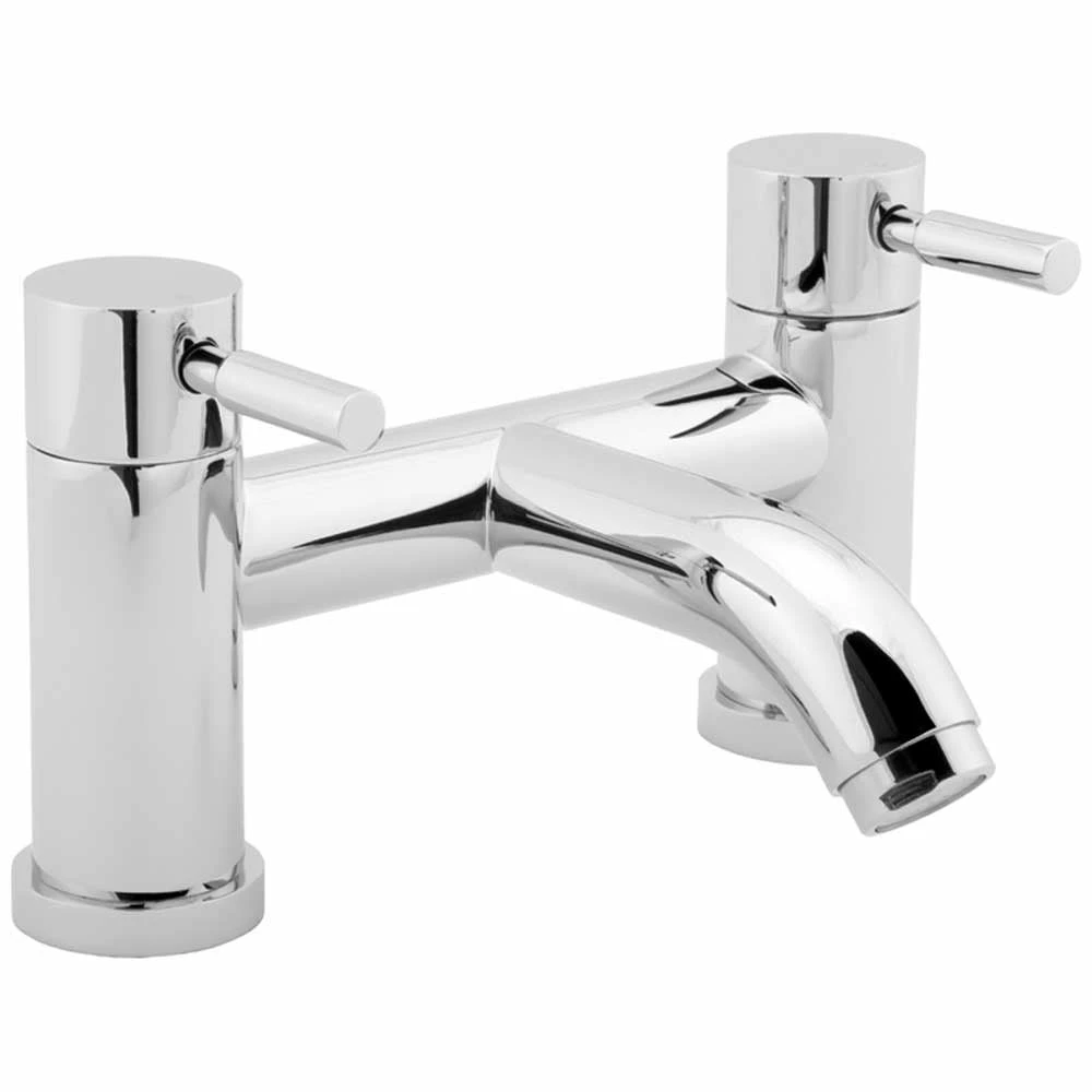 Deva Vision Chrome Deck Bath Mixer Tap VSN208 3 Deva Vision Chrome Deck Bath Mixer Tap VSN208