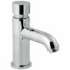 Deva Vision Chrome Self Closing Bathroom Basin Tap VSN123