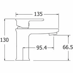 Deva Zonos Chrome Bath Filler & Basin Taps Pack Set -TAPS UK Sales deva zonos chrome bath filler basin taps pack set p45525 218613 image