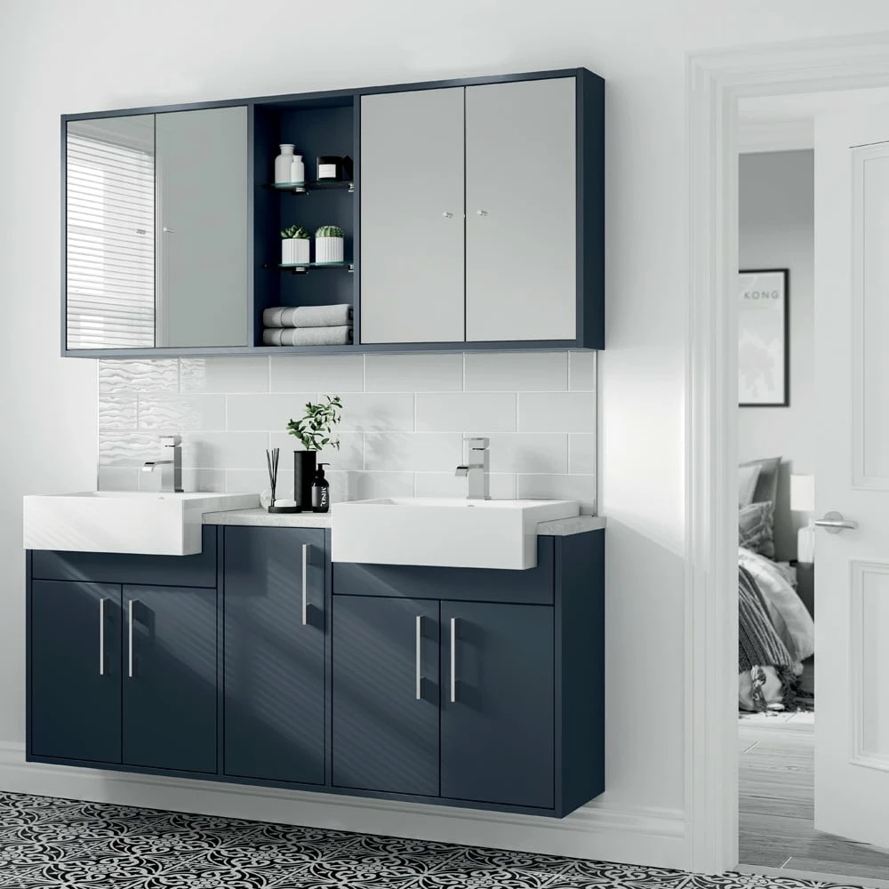 Elation Fitted Indigo Modern Basin Unit 600mm EF1006/462 4 Elation Fitted Indigo Modern Basin Unit 600mm EF1006/462 - Image 2