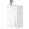 Elation Mito Gloss White Modern Wall Hung Vanity Unit 400mm 29519/000 1 Elation Mito Gloss White Modern Wall Hung Vanity Unit 400mm 29519/000 -TAPS UK Sales elation mito gloss white modern wall hung vanity unit 400mm 29519 000 p75073 306890 image