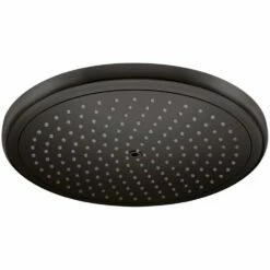 Hansgrohe Croma Matt Black Overhead Shower 280 1jet EcoSmart 9 L/min