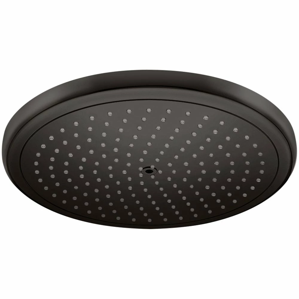 Hansgrohe Croma Matt Black Overhead Shower 280 1jet EcoSmart 9 L/min 3 Hansgrohe Croma Matt Black Overhead Shower 280 1jet EcoSmart 9 L/min