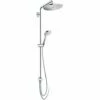 Hansgrohe Croma Select S Chrome 280 1Jet Reno Showerpipe -TAPS UK Sales hansgrohe croma select s chrome 280 1jet reno showerpipe p45925 219546 image