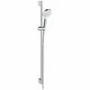 Hansgrohe Crometta 100 White/Chrome Shower Set 1Jet EcoSmart 9 L/min & Rail 90cm -TAPS UK Sales hansgrohe crometta 100 white chrome shower set 1jet ecosmart 9 l min rail 90cm p46209 220162 image