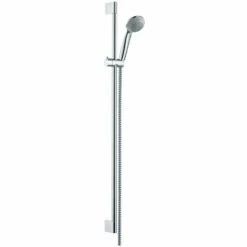 Hansgrohe Crometta 85 Chrome Shower Set Vario With Shower Rail 90cm