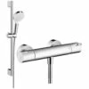 Hansgrohe Ecostat 1001CL Thermostatic Shower Valve & Crometta Vario Shower Head 2 Hansgrohe Ecostat 1001CL Thermostatic Shower Valve & Crometta Vario Shower Head -TAPS UK Sales hansgrohe ecostat 1001cl thermostatic shower valve crometta vario shower head p26768 153774 image