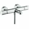 Hansgrohe Ecostat Chrome Exposed Thermostatic Bath Mixer Tap -TAPS UK Sales hansgrohe ecostat chrome exposed thermostatic bath mixer tap p28187 212279 image