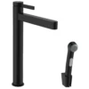 Hansgrohe Finoris 260 Eco Matt Black Single Lever Basin Mixer Tap, Bidette Hand Shower & 1600 Hose -TAPS UK Sales hansgrohe finoris 260 eco matt black single lever basin mixer tap bidette hand shower 1600 hose p69118 292255 image