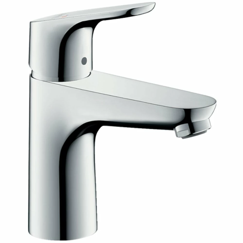 Hansgrohe Focus Chrome Single Lever Basin Mixer Tap 100 CoolStart With Pop-Up Waste 3 Hansgrohe Focus Chrome Single Lever Basin Mixer Tap 100 CoolStart With Pop-Up Waste