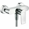 Hansgrohe Metris Chrome Exposed Single Lever Manual Shower Mixer Valve 2 Hansgrohe Metris Chrome Exposed Single Lever Manual Shower Mixer Valve -TAPS UK Sales hansgrohe metris chrome exposed single lever manual shower mixer valve p43202 211741 image