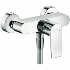 Hansgrohe Metris Chrome Exposed Single Lever Manual Shower Mixer Valve