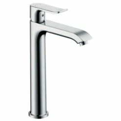 Hansgrohe Metris Chrome Single Lever Basin Mixer Tap 200 Without Waste