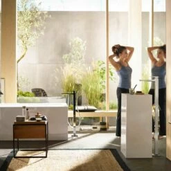 Hansgrohe Metropol Chrome Single Lever Floor Standing Basin Mixer Tap -TAPS UK Sales hansgrohe metropol chrome single lever floor standing basin mixer tap p31083 179350 image