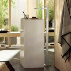 Hansgrohe Metropol Chrome Single Lever Floor Standing Basin Mixer Tap