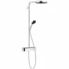 Hansgrohe Pulsify Chrome 260 1Jet EcoSmart Thermostatic Showerpipe & ShowerTablet Select 400 2 Hansgrohe Pulsify Chrome 260 1Jet EcoSmart Thermostatic Showerpipe & ShowerTablet Select 400 -TAPS UK Sales hansgrohe pulsify chrome 260 1jet ecosmart thermostatic showerpipe showertablet select 400 p45955 219624 image