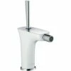 Hansgrohe Puravida White & Chrome Single Lever Bidet MixerTap With Pop-Up Waste -TAPS UK Sales hansgrohe puravida white chrome single lever bidet mixertap with pop up waste p32537 211109 image