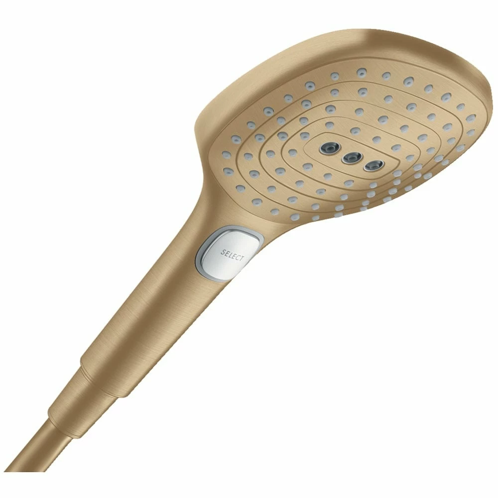 Hansgrohe Raindance Select E Brushed Bronze 120 3jet Hand Shower 3 Hansgrohe Raindance Select E Brushed Bronze 120 3jet Hand Shower