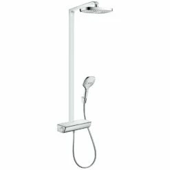 Hansgrohe Raindance Select E White/Chrome Shower 300 2jet EcoSmart 9 L/min Thermostatic