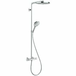 Hansgrohe Raindance Select S Chrome 240 2jet Thermostatic Shower Mixer