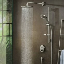Hansgrohe Raindance Select S Shower Set 120 3jet PowderRain W/ Shower Rail 65cm -TAPS UK Sales hansgrohe raindance select s shower set 120 3jet powderrain w shower rail 65cm p45378 218036 image
