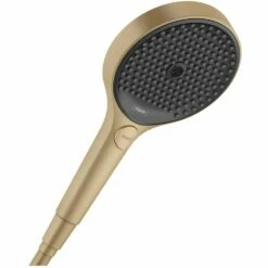 Hansgrohe Rainfinity 130 3 Jet Brushed Bronze Hand Shower Head