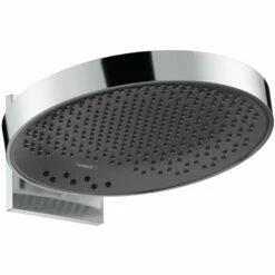 Hansgrohe Rainfinity 360 3 Jet Chrome Overhead Shower & Wall Connector