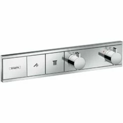 Hansgrohe RainSelect 2 Function Chrome Thermostat Control For Concealed Installation
