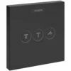 Hansgrohe ShowerSelect Matt Black Concealed Shower Valve For 3 Outlets 2 Hansgrohe ShowerSelect Matt Black Concealed Shower Valve For 3 Outlets -TAPS UK Sales hansgrohe showerselect matt black concealed shower valve for 3 outlets p49615 229266 image