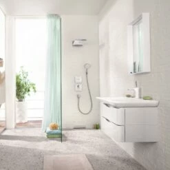 Hansgrohe System 2 Raindance Select E Chrome Thermostatic Shower Kit -TAPS UK Sales hansgrohe system 2 raindance select e chrome thermostatic shower kit p27919 139128 image