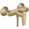 Hansgrohe Talis E Brushed Bronze Exposed Single Lever Manual Shower Mixer -TAPS UK Sales hansgrohe talis e brushed bronze exposed single lever manual shower mixer p43022 210694 image