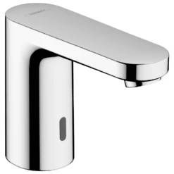 Hansgrohe Vernis Blend 100 Chrome Electronic Basin Mixer Tap, Battery Operation