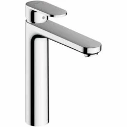 Hansgrohe Vernis Blend Chrome Single Lever Basin Mixer Tap 190 With Pop-Up Waste