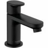 Hansgrohe Vernis Blend Matt Black Cold Water Pillar Tap 70 Without Waste -TAPS UK Sales hansgrohe vernis blend matt black cold water pillar tap 70 without waste p43691 213618 image