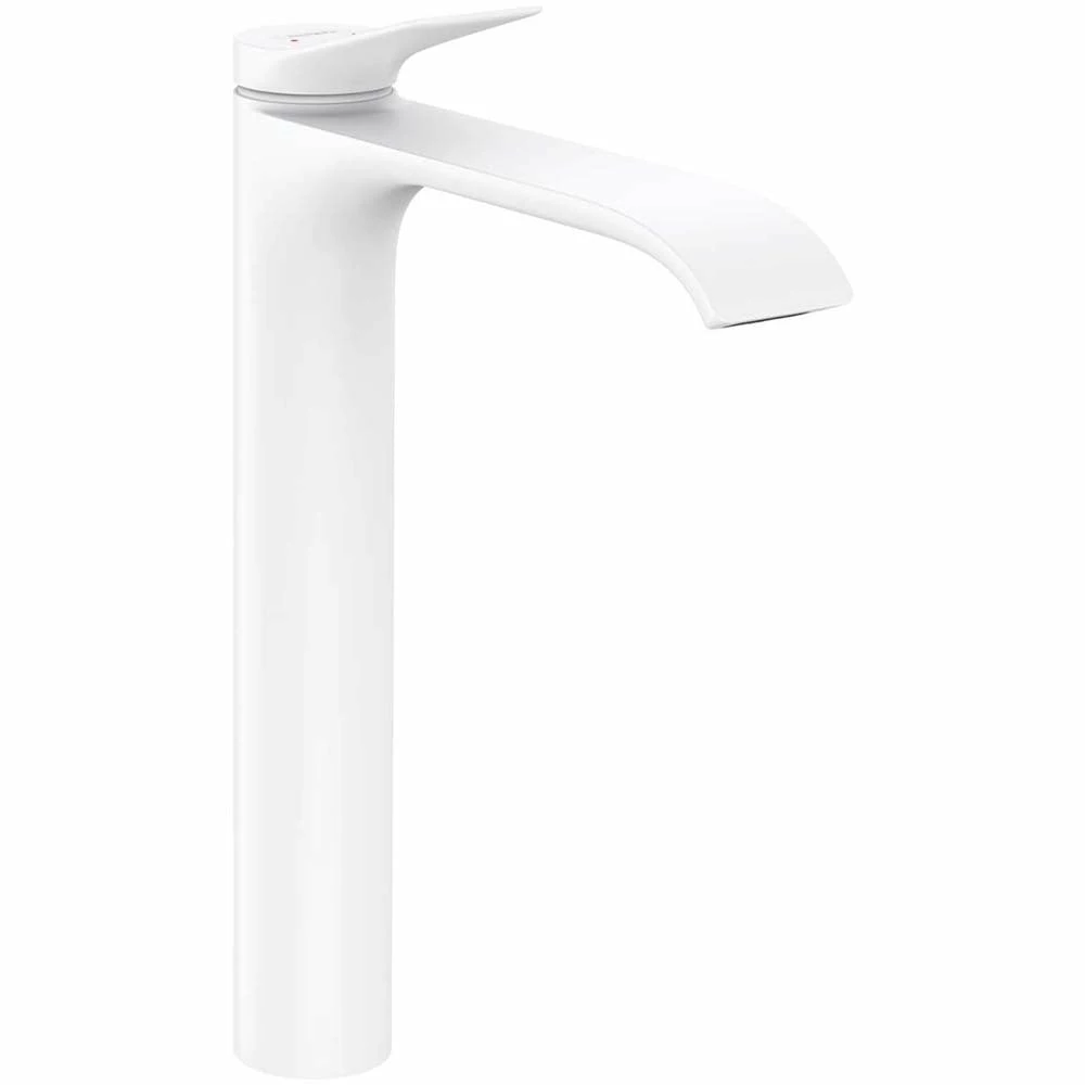 Hansgrohe Vivenis Matt White Single Lever Basin Mixer Tap 250 Without Waste 3 Hansgrohe Vivenis Matt White Single Lever Basin Mixer Tap 250 Without Waste