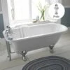 Hudson Reed Barnsbury 1700mm Single Ended Freestanding Bath & Pride Leg Set