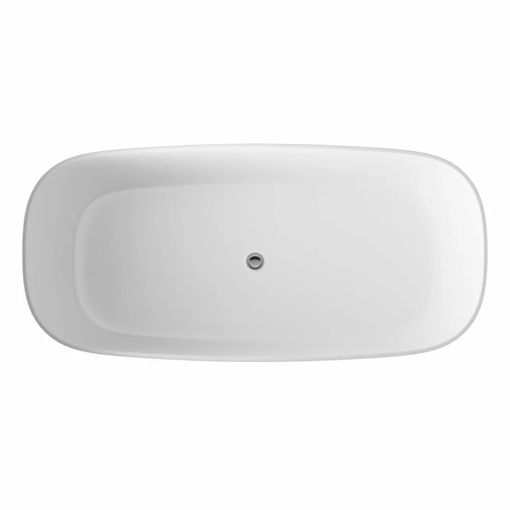 Hudson Reed Bella 1495mm Double Ended Oval Freestanding Bath NBB003 4 Hudson Reed Bella 1495mm Double Ended Oval Freestanding Bath NBB003 - Image 2