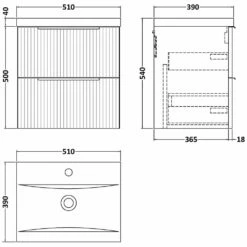 Hudson Reed Fluted Satin Anthracite 500mm Wall Hung 2-Drawer Vanity & Basin 1 7 Hudson Reed Fluted Satin Anthracite 500mm Wall Hung 2-Drawer Vanity & Basin 1 -TAPS UK Sales hudson reed fluted satin anthracite 500mm wall hung 2 drawer vanity basin 1 p60765 264243 image