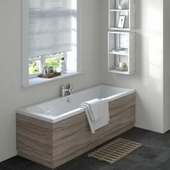 Hudson Reed Fusion Driftwood 750mm Bath End Panel & Plinth - OFF271 8 Hudson Reed Fusion Driftwood 750mm Bath End Panel & Plinth - OFF271 -TAPS UK Sales hudson reed fusion driftwood 750mm bath end panel plinth off271 p30160 161702 image