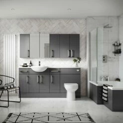 Hudson Reed Fusion Gloss Grey 500mm Wall Unit - OFF955 8 Hudson Reed Fusion Gloss Grey 500mm Wall Unit - OFF955 -TAPS UK Sales hudson reed fusion gloss grey 500mm wall unit off955 p29983 203290 image