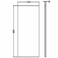 Hudson Reed Fusion Gloss Grey Mist Decorative End Panel - OFG492 5 Hudson Reed Fusion Gloss Grey Mist Decorative End Panel - OFG492 -TAPS UK Sales hudson reed fusion gloss grey mist decorative end panel ofg492 p46906 221533 image