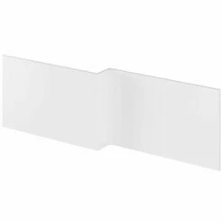 Hudson Reed Fusion Gloss White 1700mm Shower Bath Front Panel - OFF173